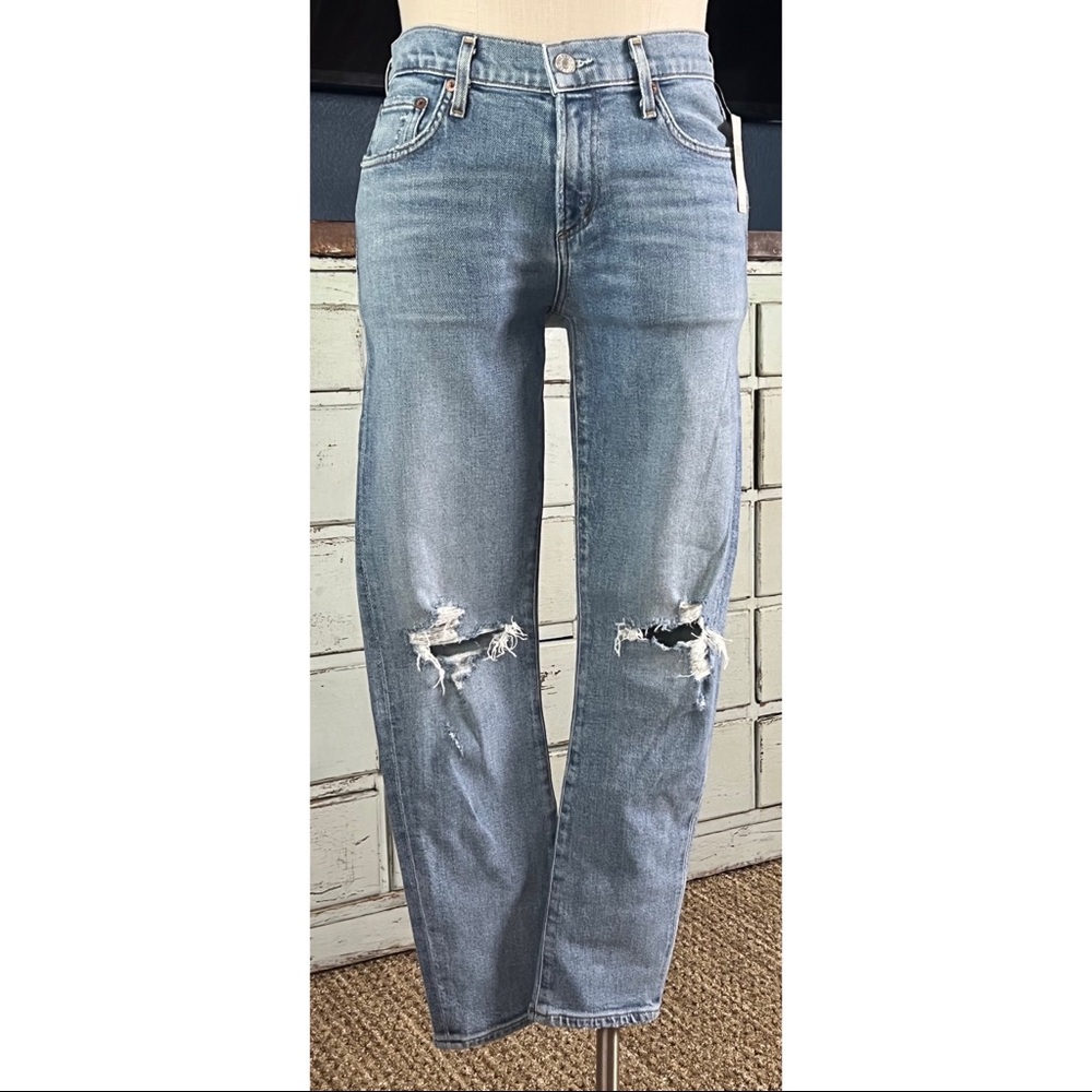Agolde Toni Mid Rise Straight Jeans Size 26